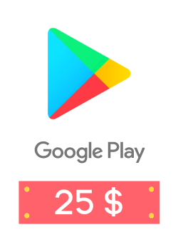 A&S Google Play Gift Card $25